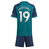 Camisa de time de futebol Arsenal Leandro Trossard #19 Replicas 3º Equipamento Infantil 2023-24 Manga Curta (+ Calças curtas)